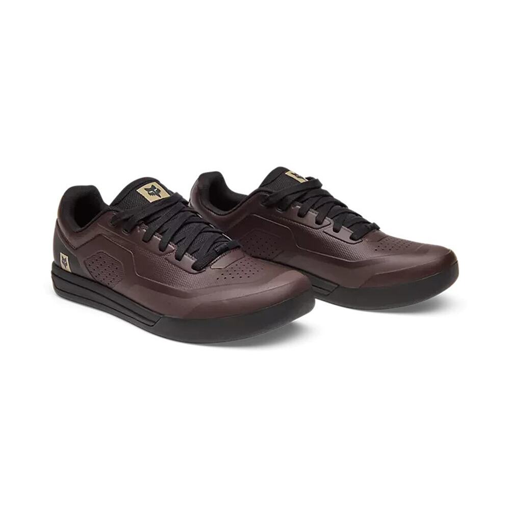 Fox Racing Union Flat MTB Shoes Mens 10 EU 43 Cocoa Brown Mountain Bike NIB
